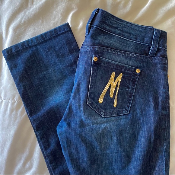 Y2K Dark wash MARCIANO skinny jeans - Picture 1 of 7